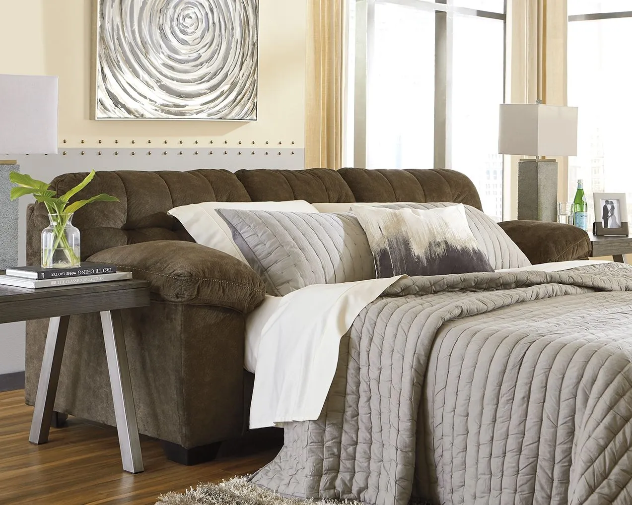 Accrington - Earth - Queen Sofa Sleeper