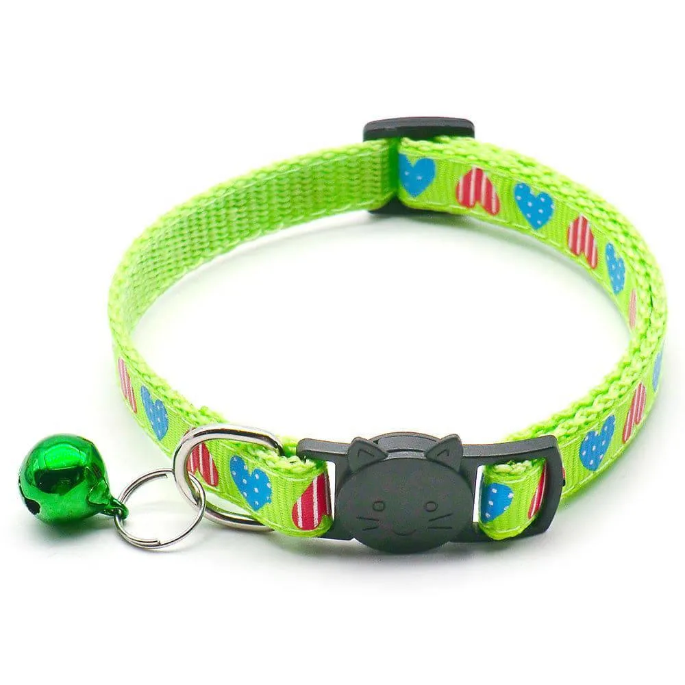 Big Heart Breakaway Safety Cat Collar