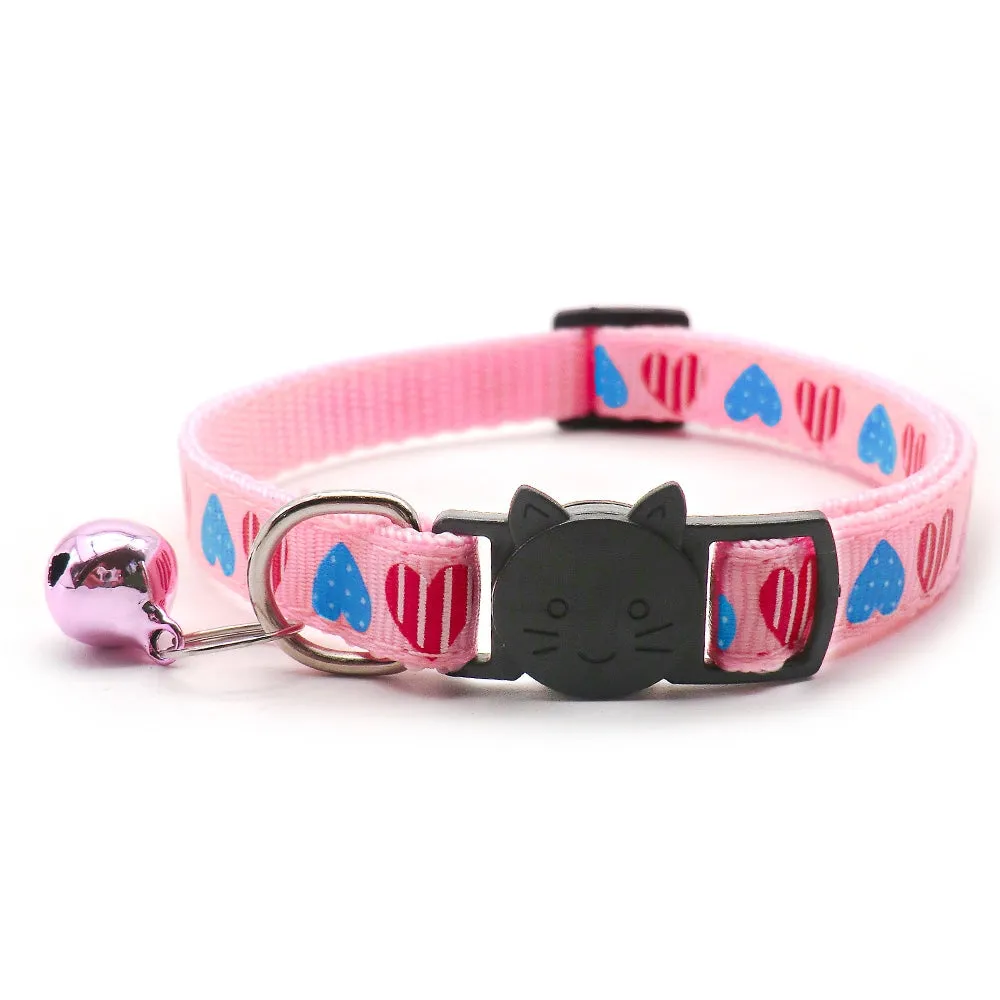 Big Heart Breakaway Safety Cat Collar