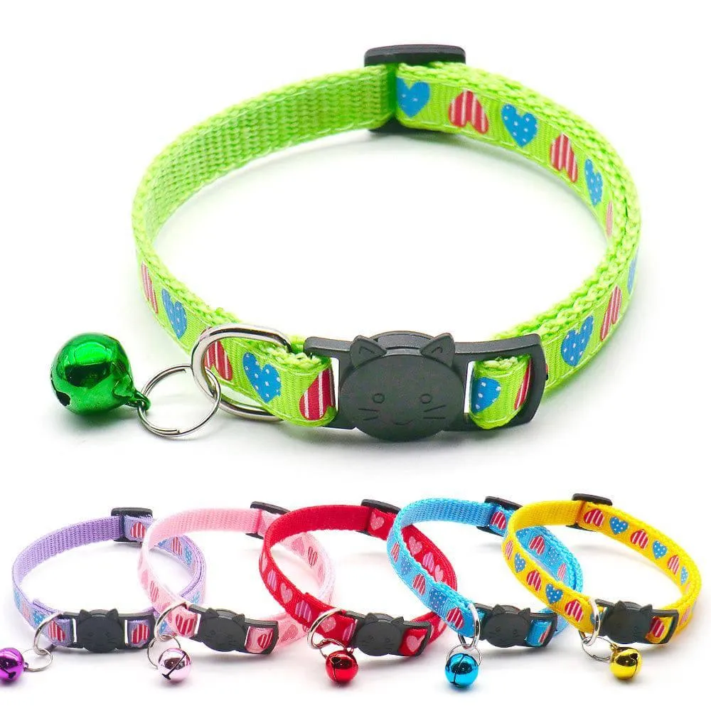 Big Heart Breakaway Safety Cat Collar