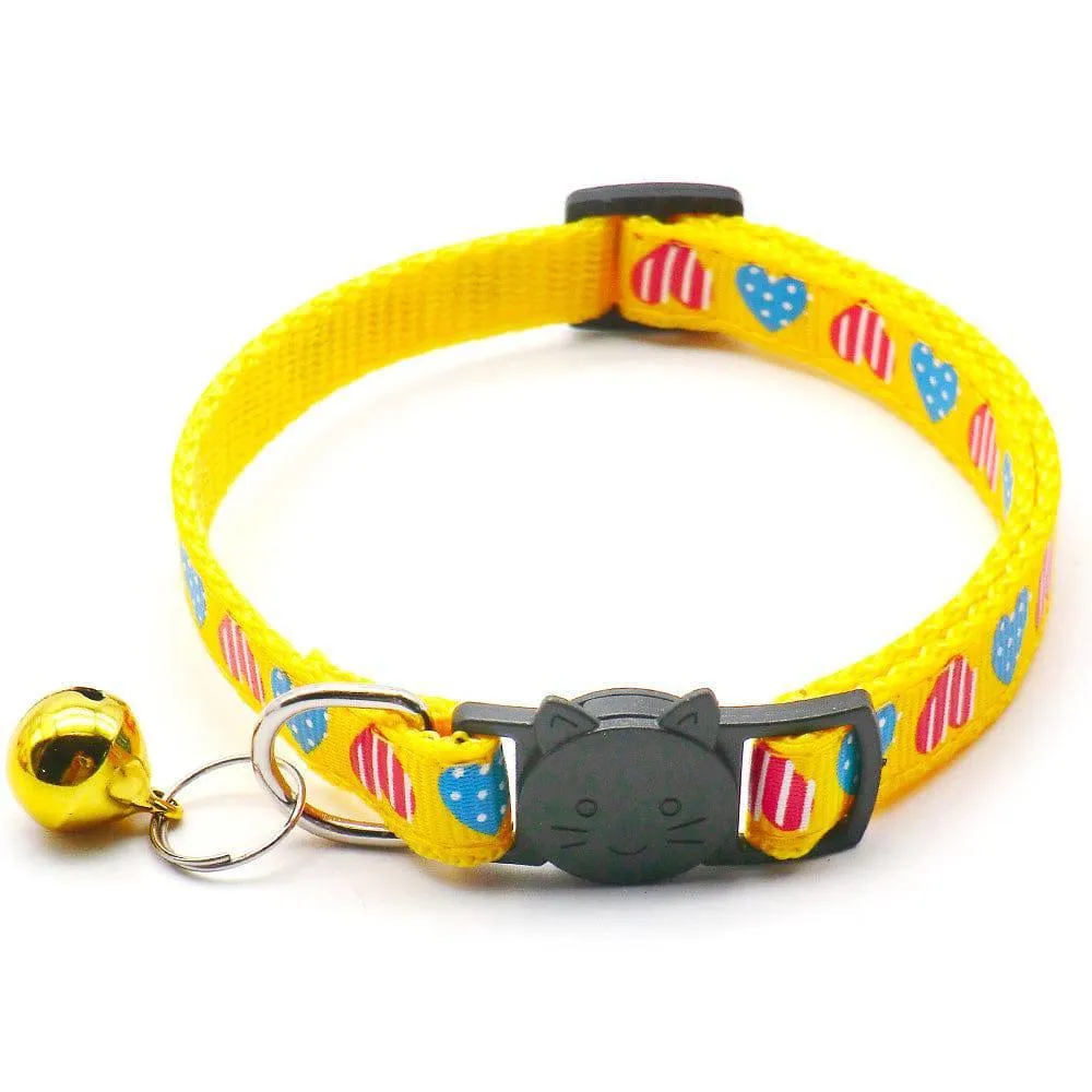 Big Heart Breakaway Safety Cat Collar
