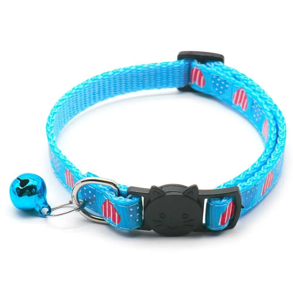 Big Heart Breakaway Safety Cat Collar