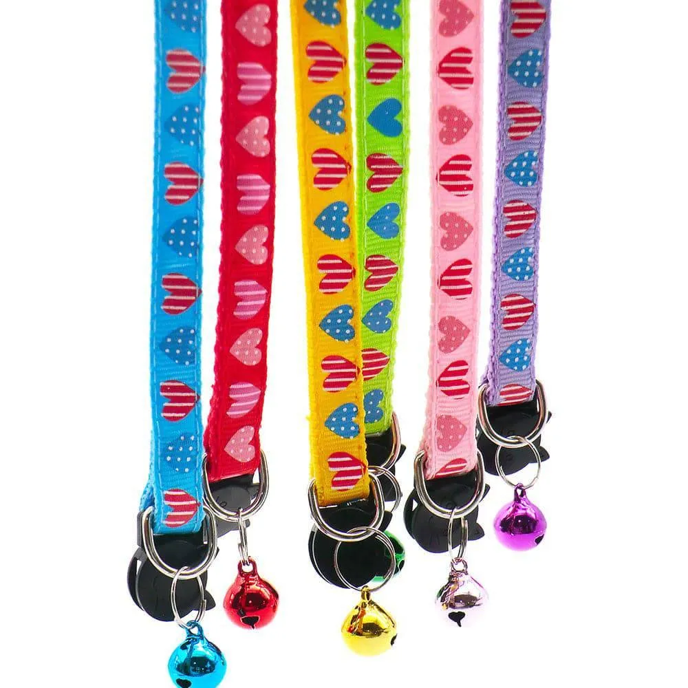 Big Heart Breakaway Safety Cat Collar