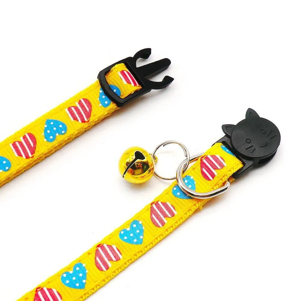 Big Heart Breakaway Safety Cat Collar
