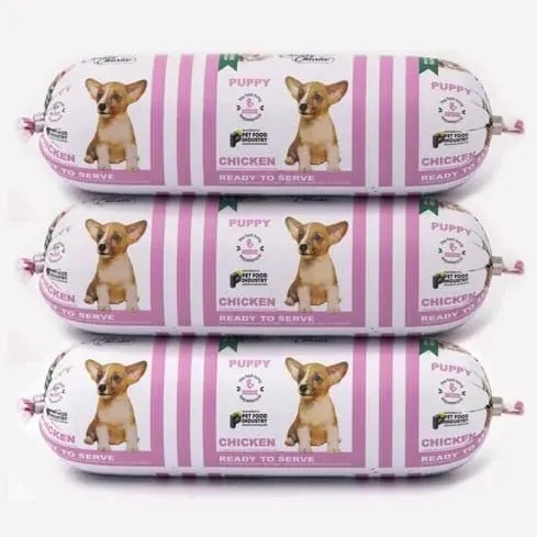 Chunky Charlie Chicken Roll Puppy - 500g