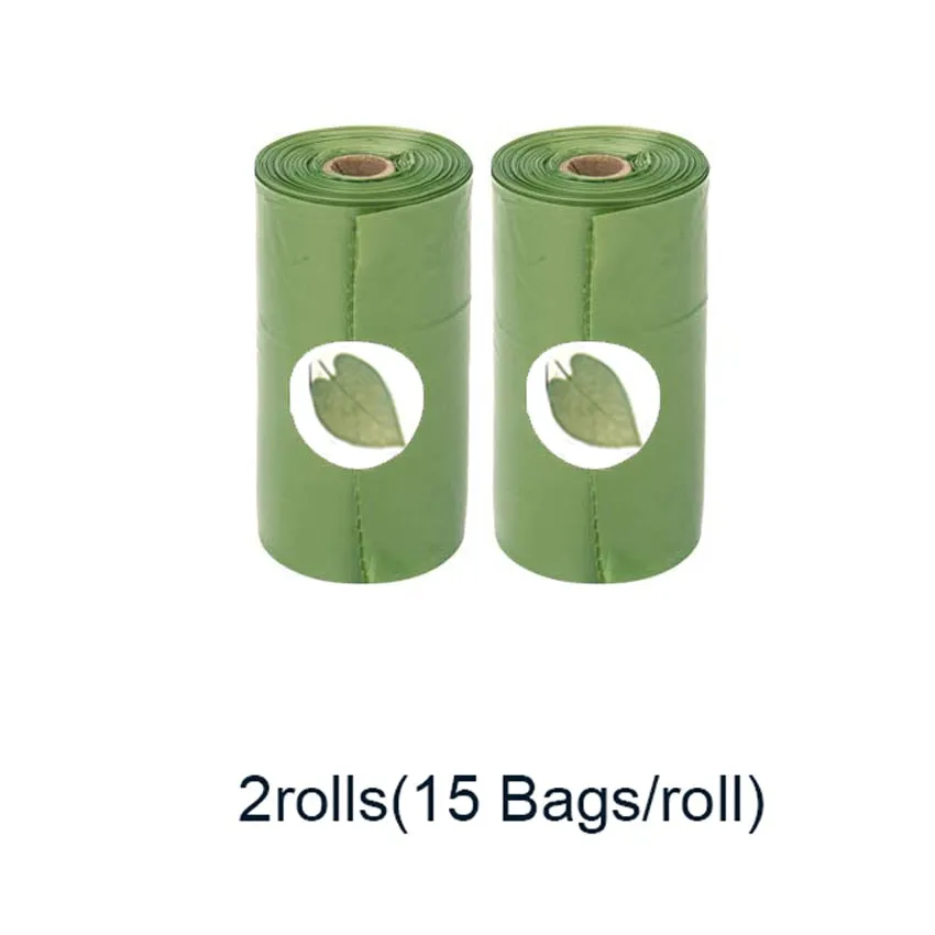Degradable Dog Poop Bag Dispenser LED light Waste Bags