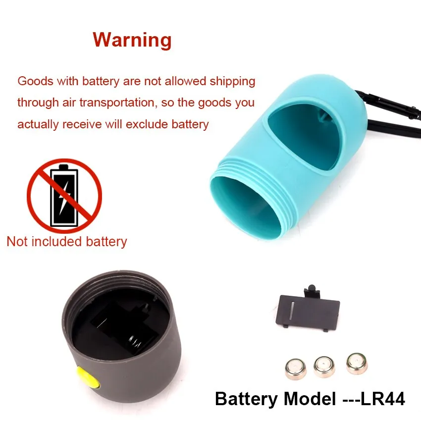 Degradable Dog Poop Bag Dispenser LED light Waste Bags