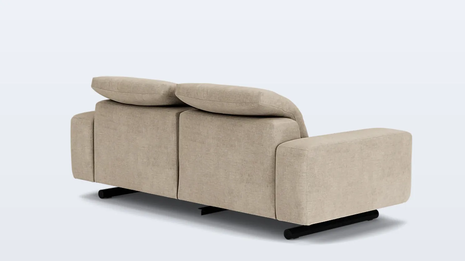 era 84" reclining sofa - fabric