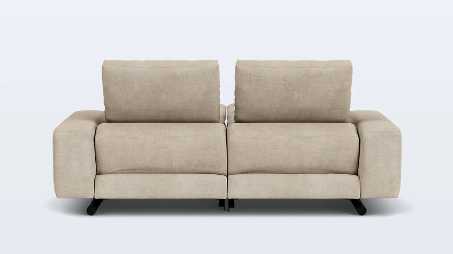 era 84" reclining sofa - fabric
