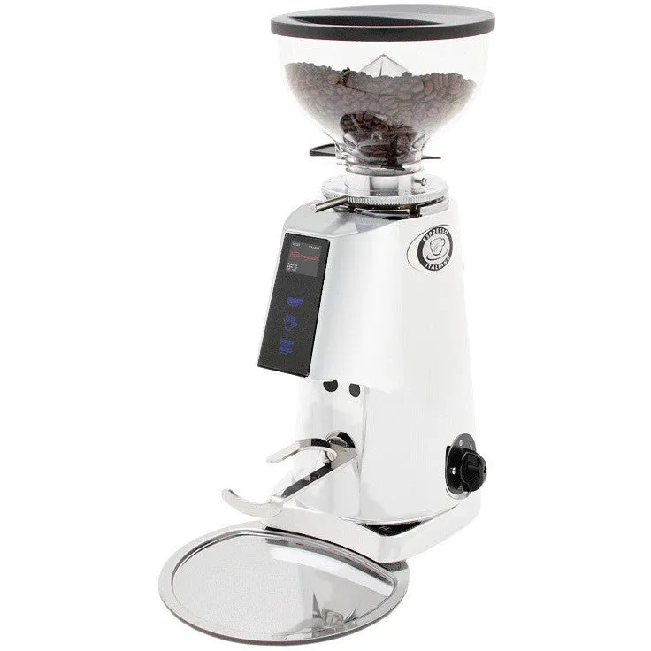 Fiorenzato F4 Nano V2 Electronic Espresso Grinder - White