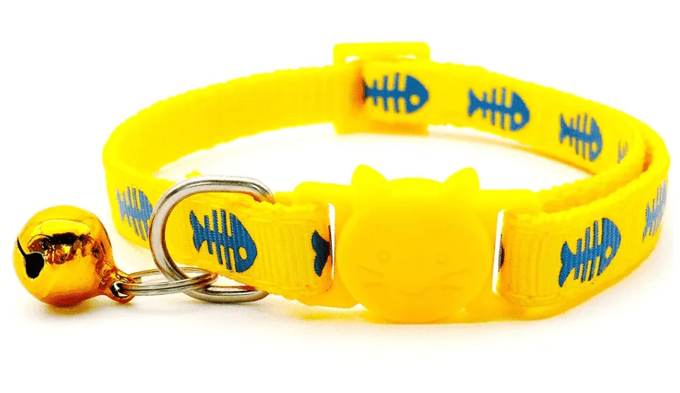 Fish Breakaway Safety Cat Collar