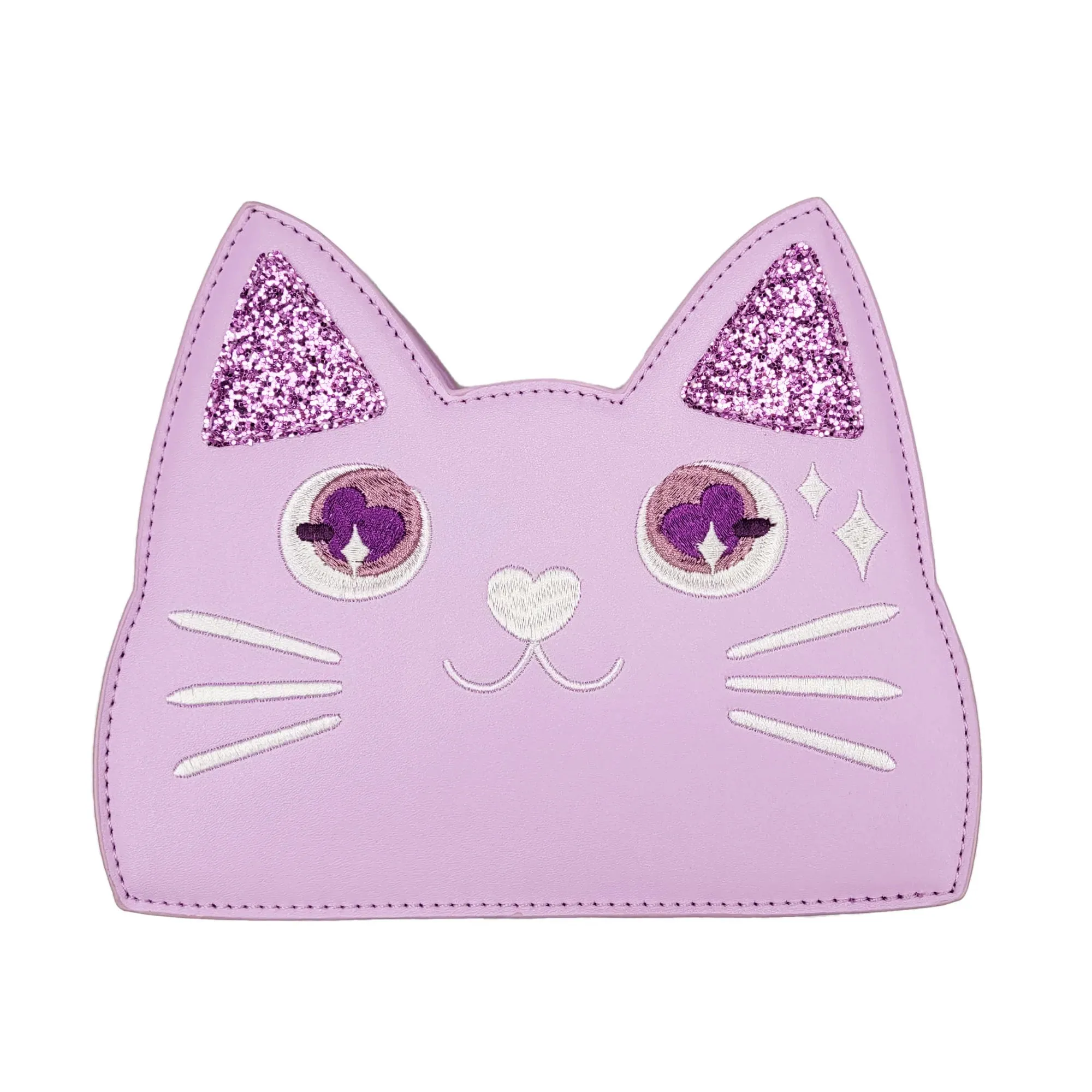 heart-eyed kitty handbag