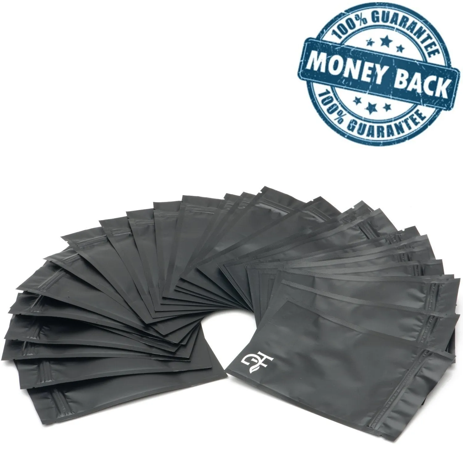 Medium Smell Proof Storage Bags  -  4 x 6 Inches (Pack of 25)