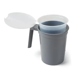 Medline Water Pitcher Sets with Plastic Inner Liner