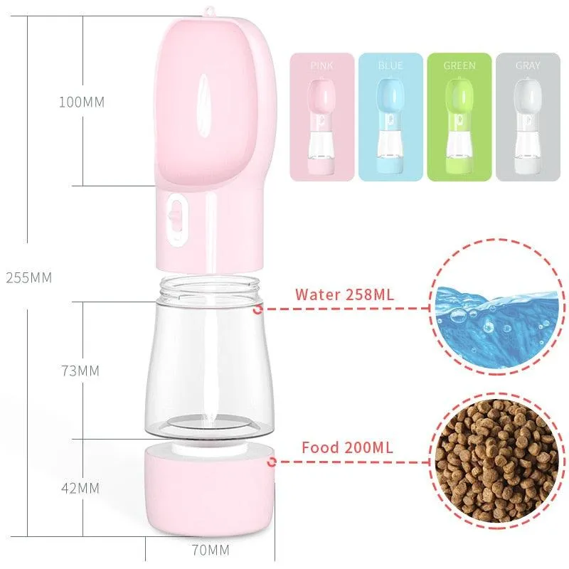 Portable Outdoor Travel Pet Water Feeder