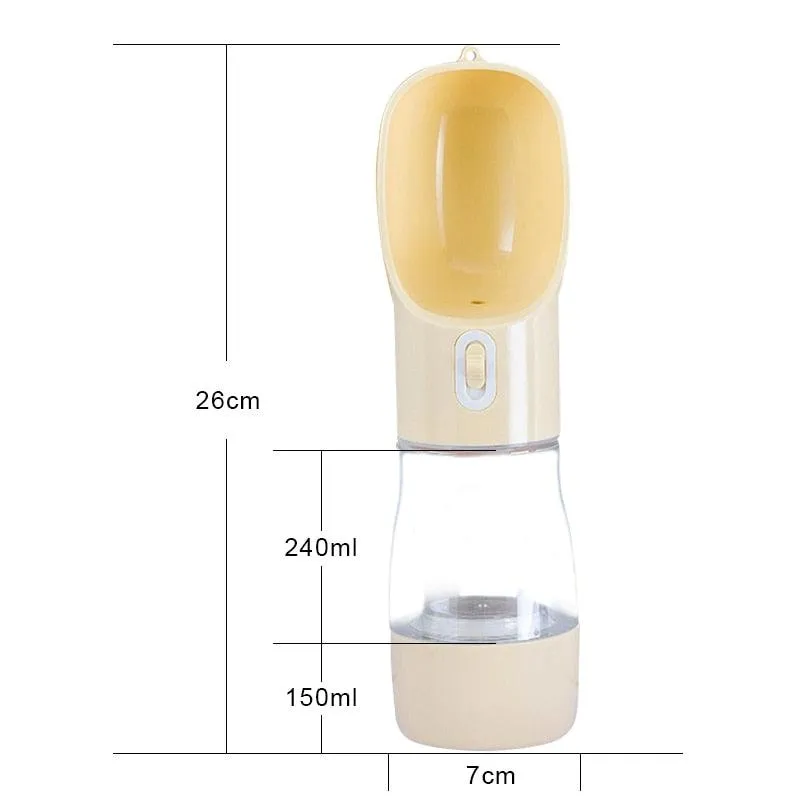 Portable Outdoor Travel Pet Water Feeder