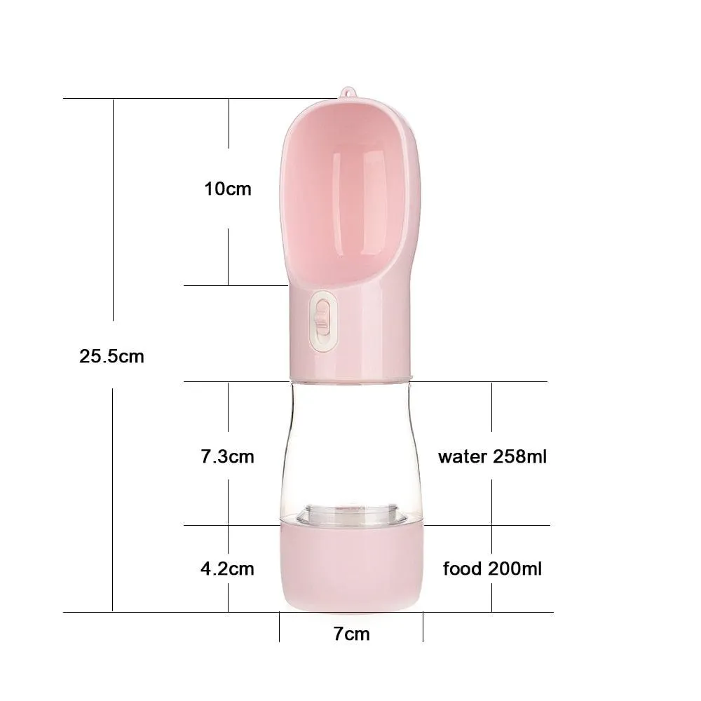 Portable Outdoor Travel Pet Water Feeder