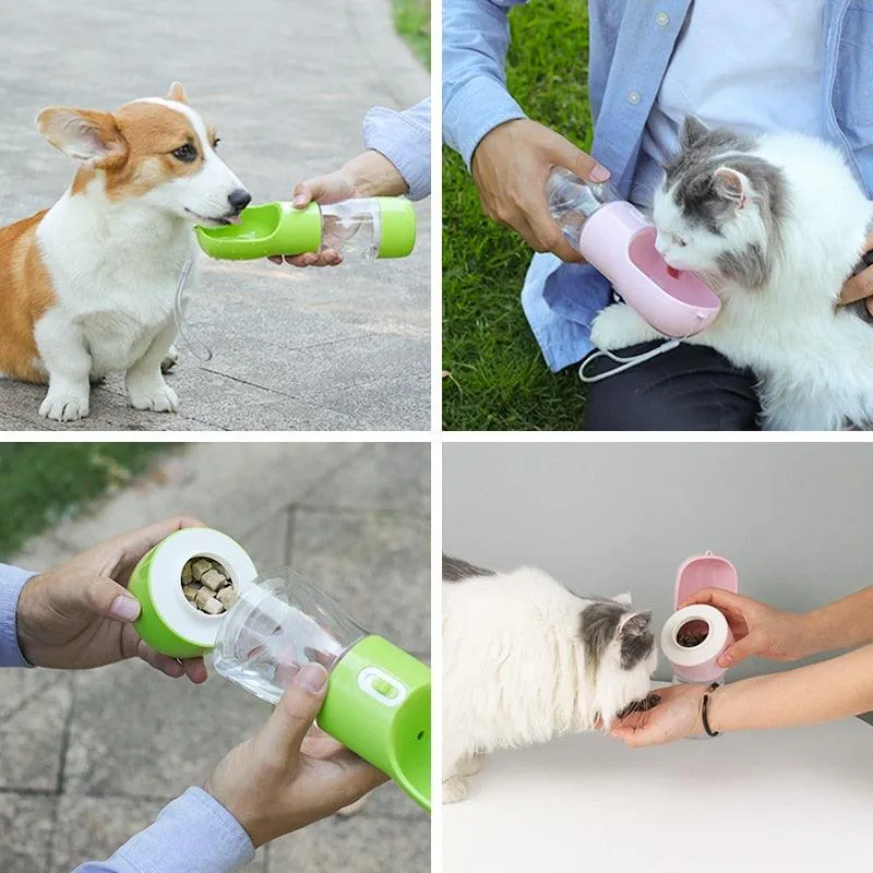 Portable Outdoor Travel Pet Water Feeder