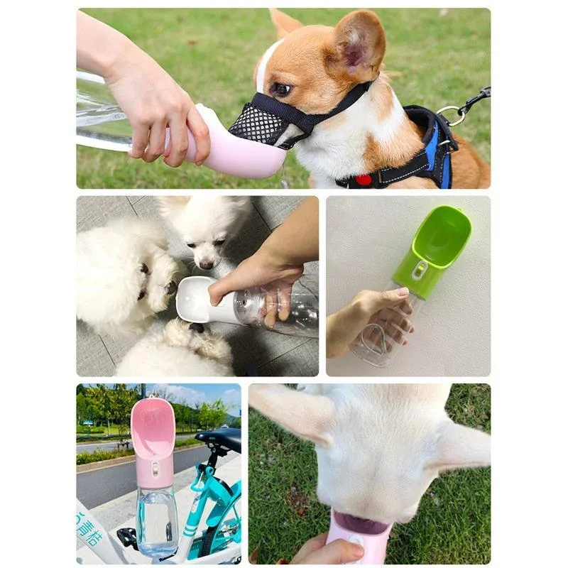Portable Outdoor Travel Pet Water Feeder