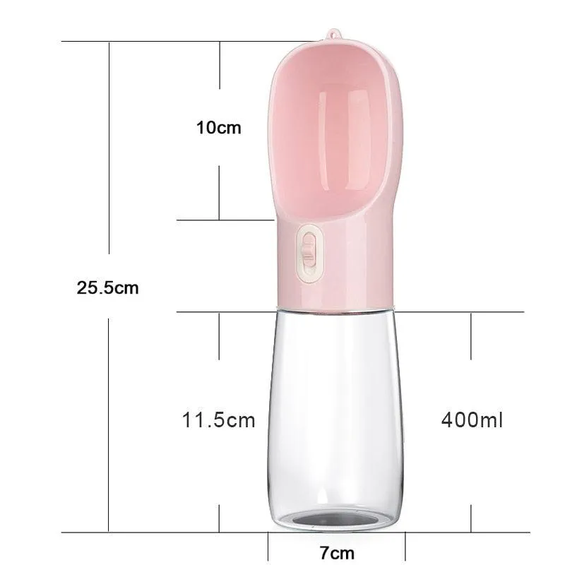 Portable Outdoor Travel Pet Water Feeder