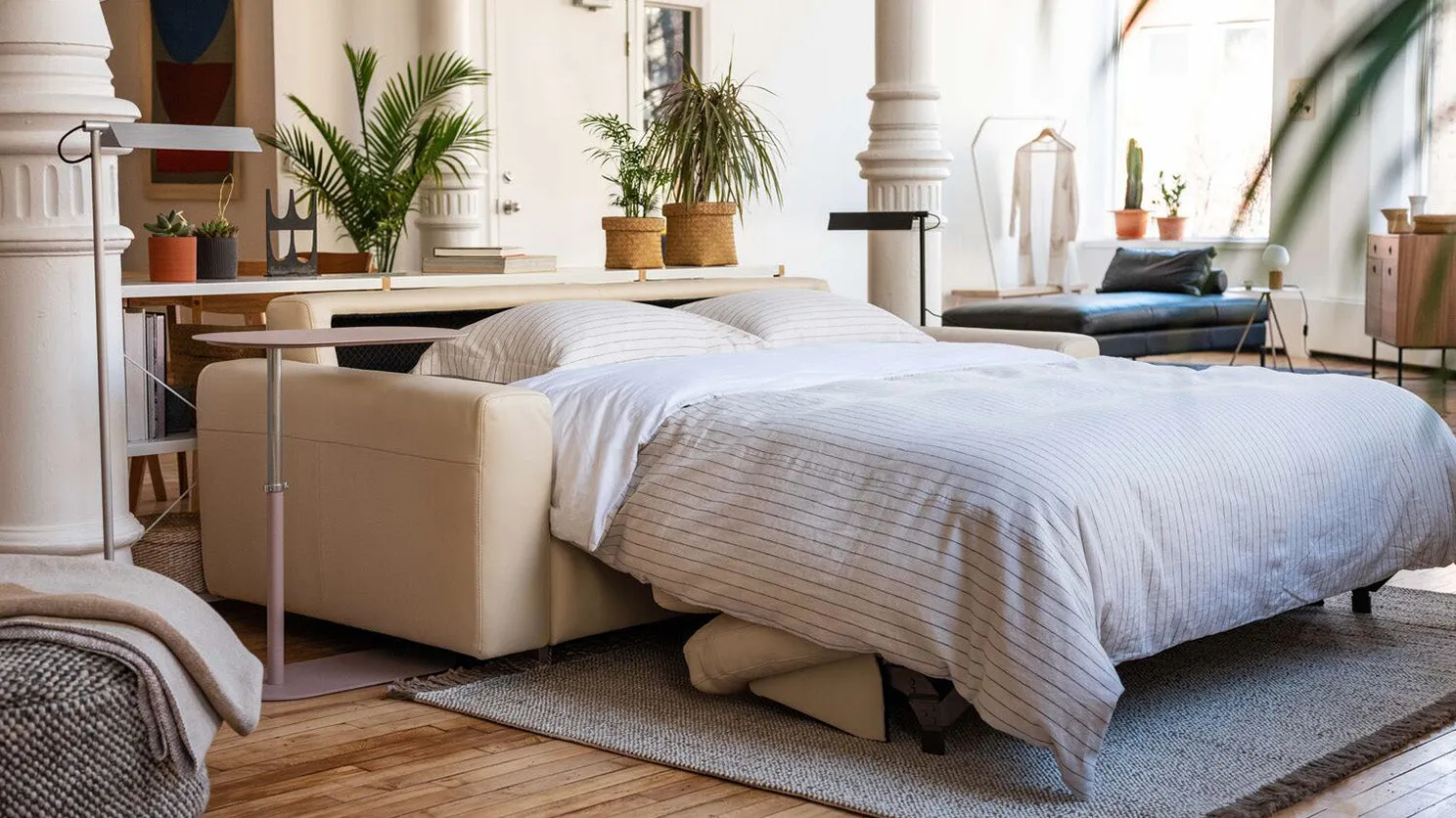 reva queen sleeper sofa - fabric