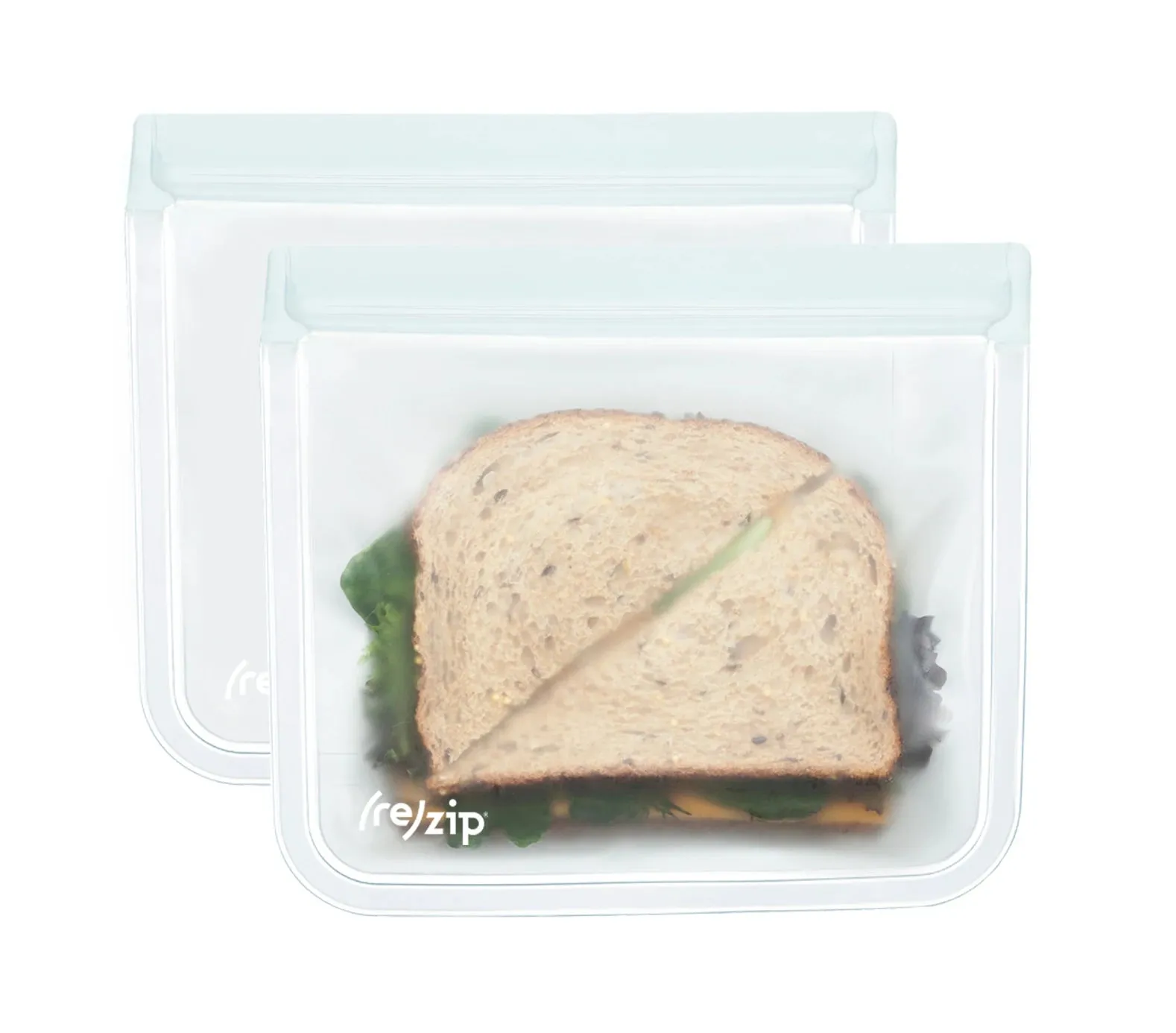 (re)zip - Lay Flat Lunch Leakproof Reusable Bag (10 Family-Pack)