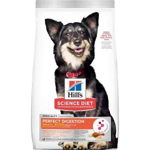 Science Diet Adult Perfect Digestion Small Bites Chicken Recipe Dry Dog Food, 3.5lb