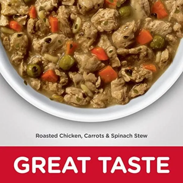 Science Diet Healthy Cuisine Roasted Chicken, Carrots & Spinach Stew Adult 7  Canned Dog Food, 12.5oz