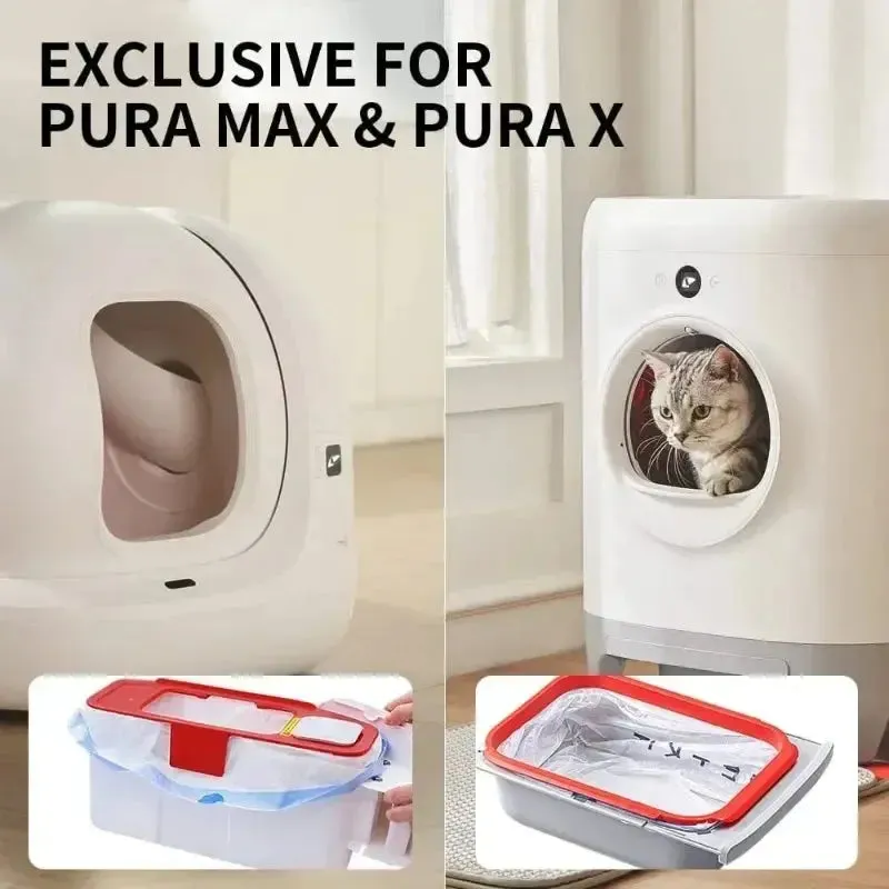 Smart Cat Toilet with Storage and Bag Dispenser