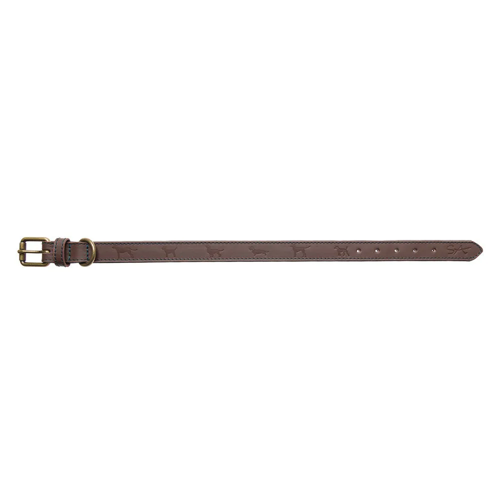 Sophie Allport leather dog collar
