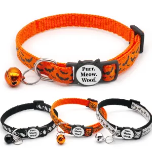 Spooky Collection Breakaway Safety Cat Collar