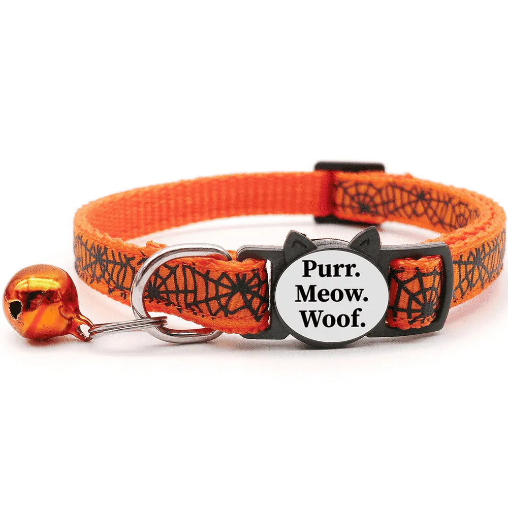 Spooky Collection Breakaway Safety Cat Collar