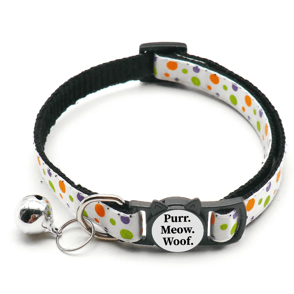 Spooky Collection Breakaway Safety Cat Collar