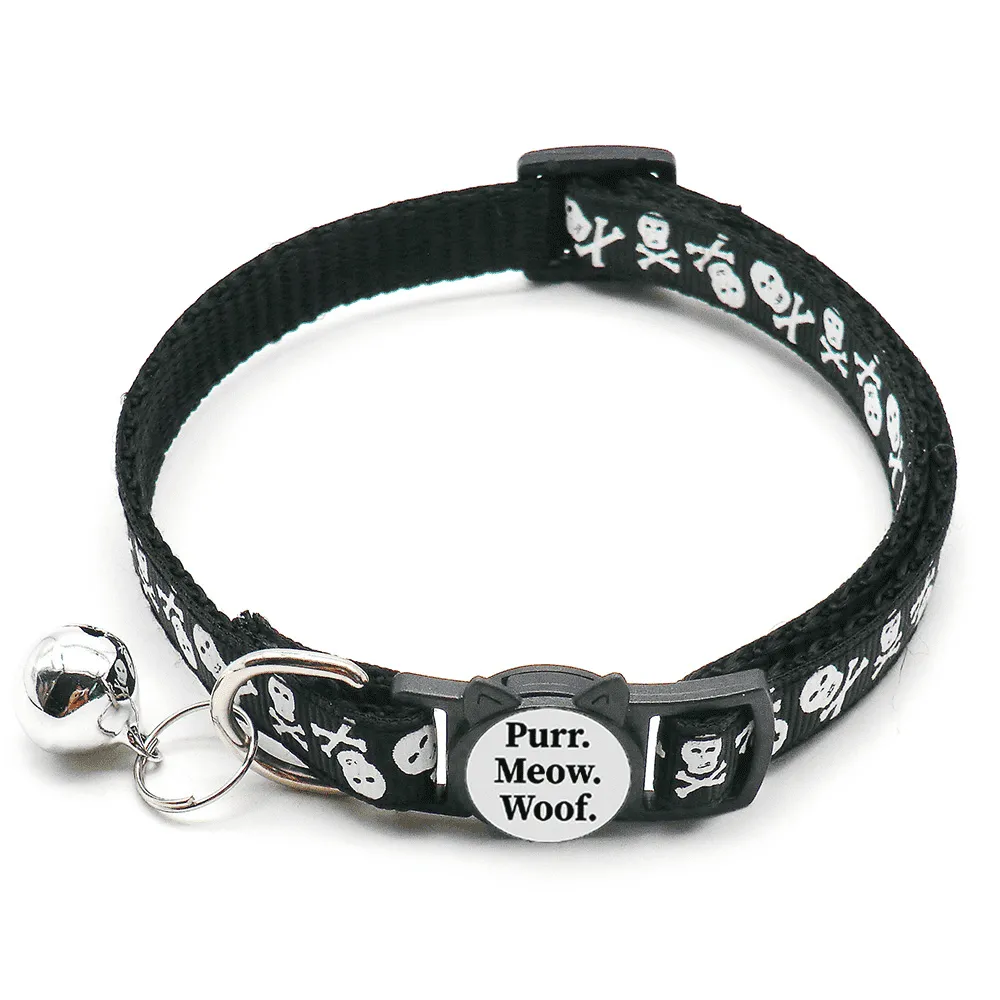 Spooky Collection Breakaway Safety Cat Collar