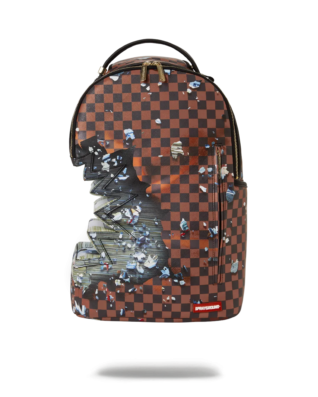 Sprayground Shark Bite Money Explosion Backpack B4544