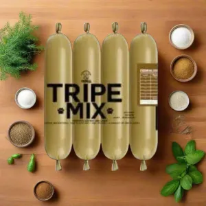 Tripe mix (a.k.a Beef Mix) - Mini's (4 x 250g rolls)