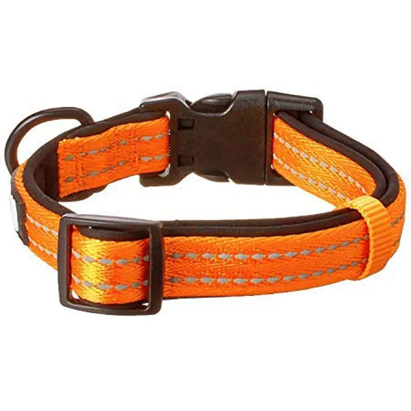 Visibility Reflective & Soft Neoprene Padded Dog Collars